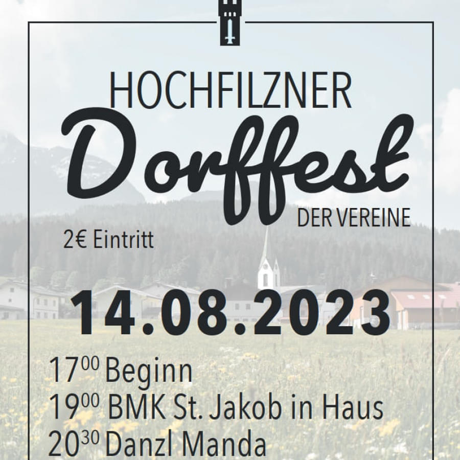 Hochfilzener Dorffest