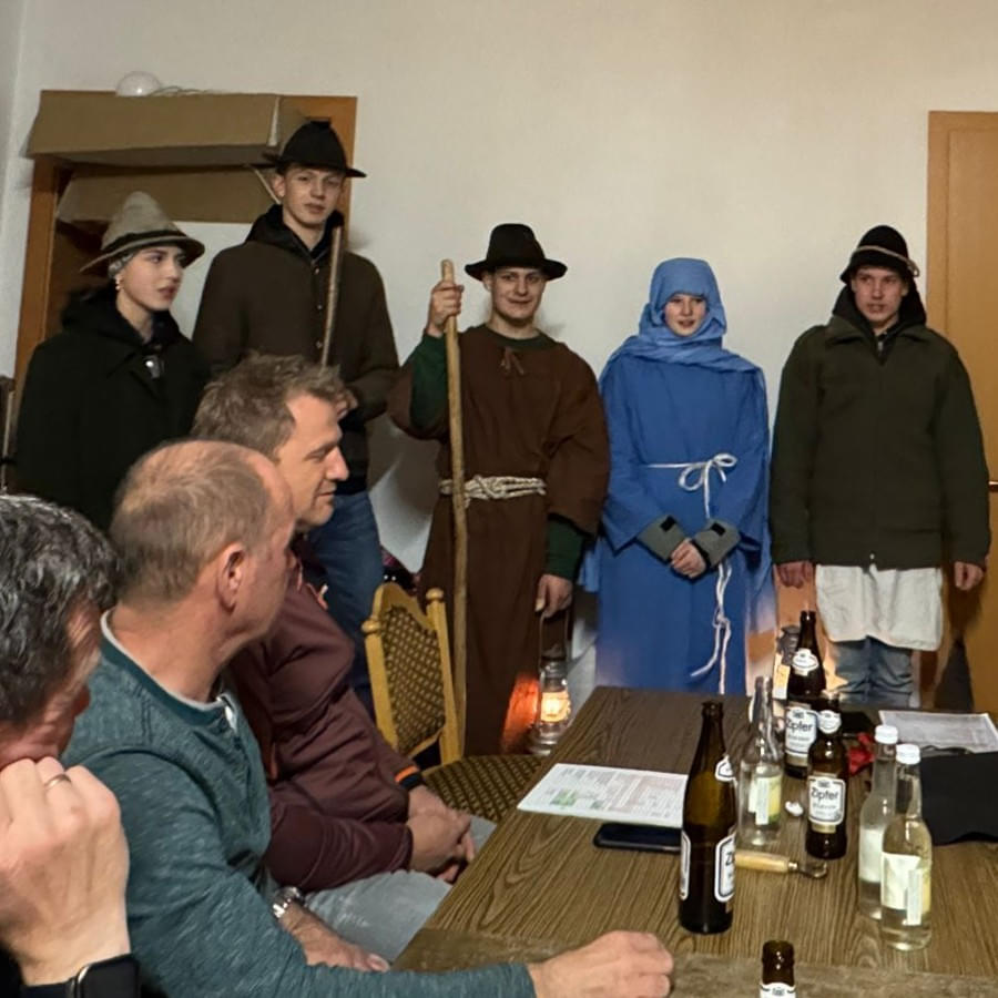 Besuch der Anklöpfler
