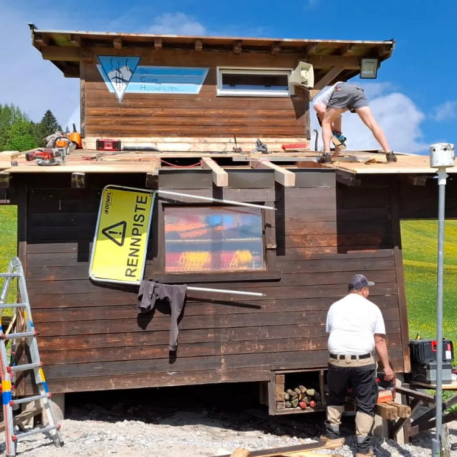Umbau Zielhaus
